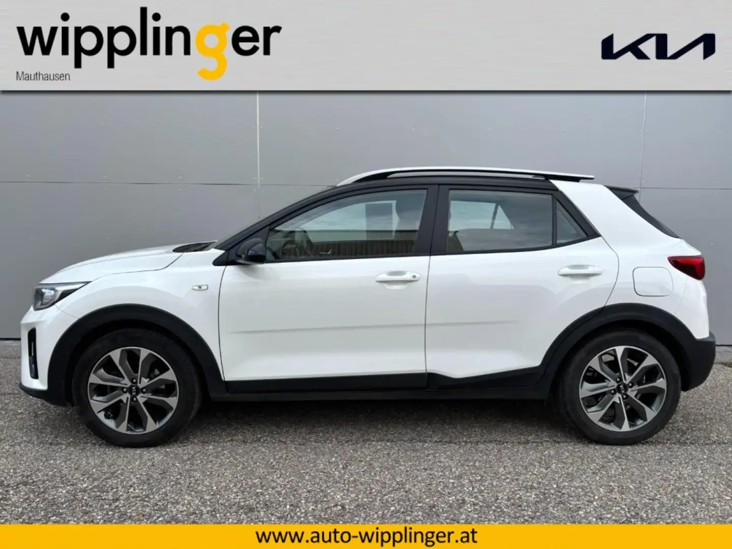 Kia Stonic 1,4 MPI ISG Silber LP.: € 18.590,00 Weiß - 2