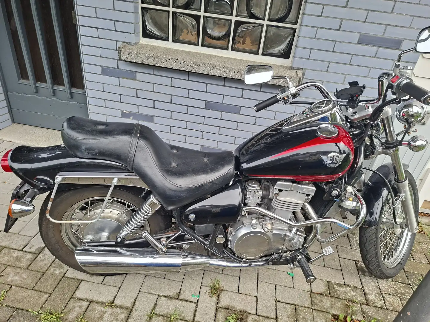 Kawasaki EN 500 Rood - 1