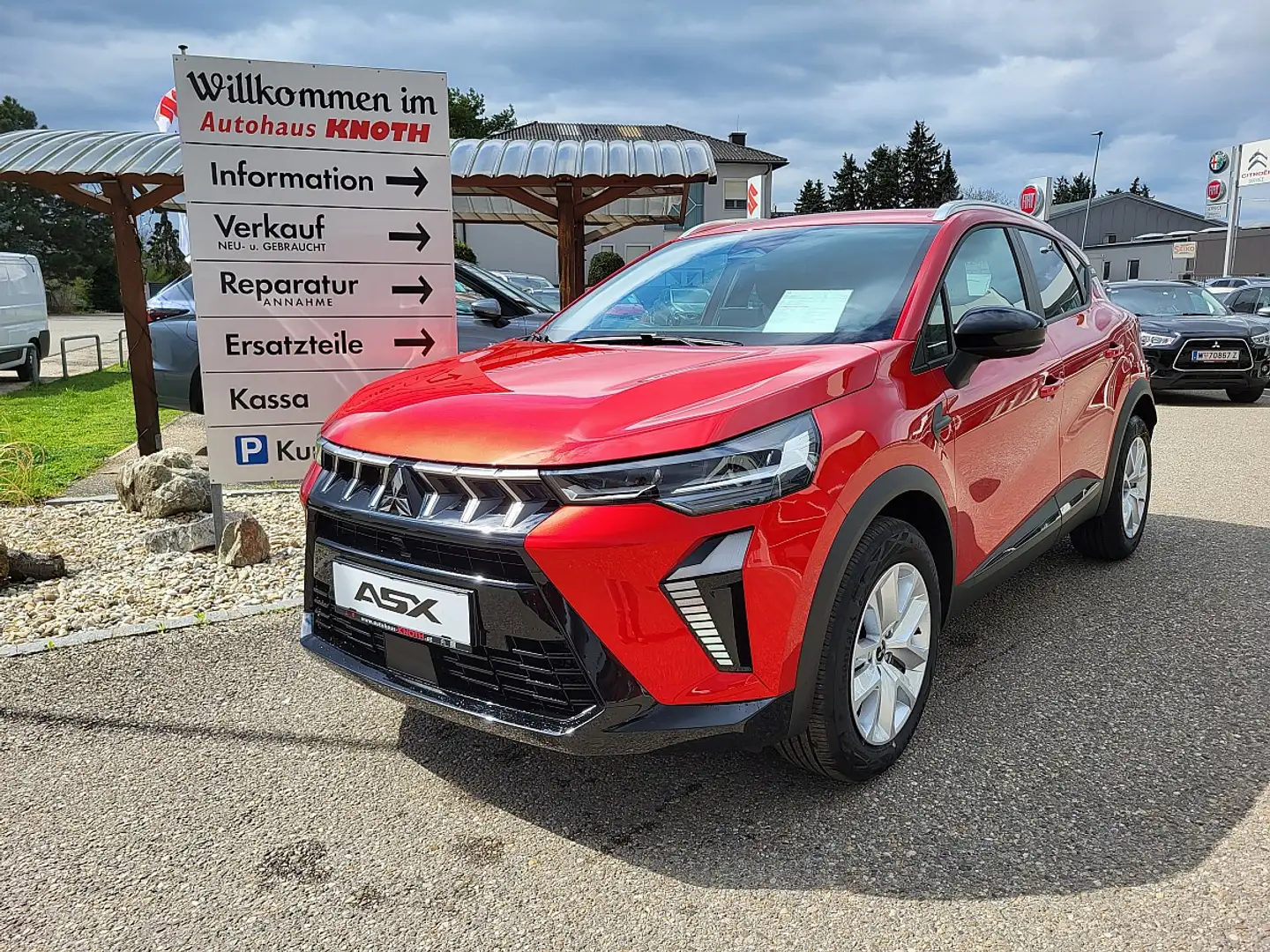 Mitsubishi ASX 1,0 MPI-T Invite Rojo - 1