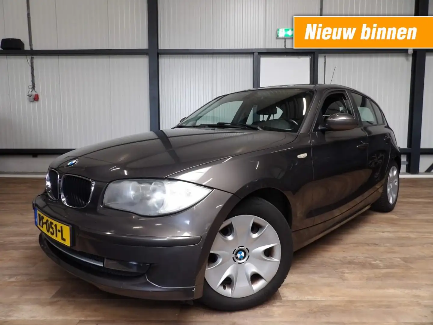 BMW 116 I 5 drs - airco - open dak Braun - 1