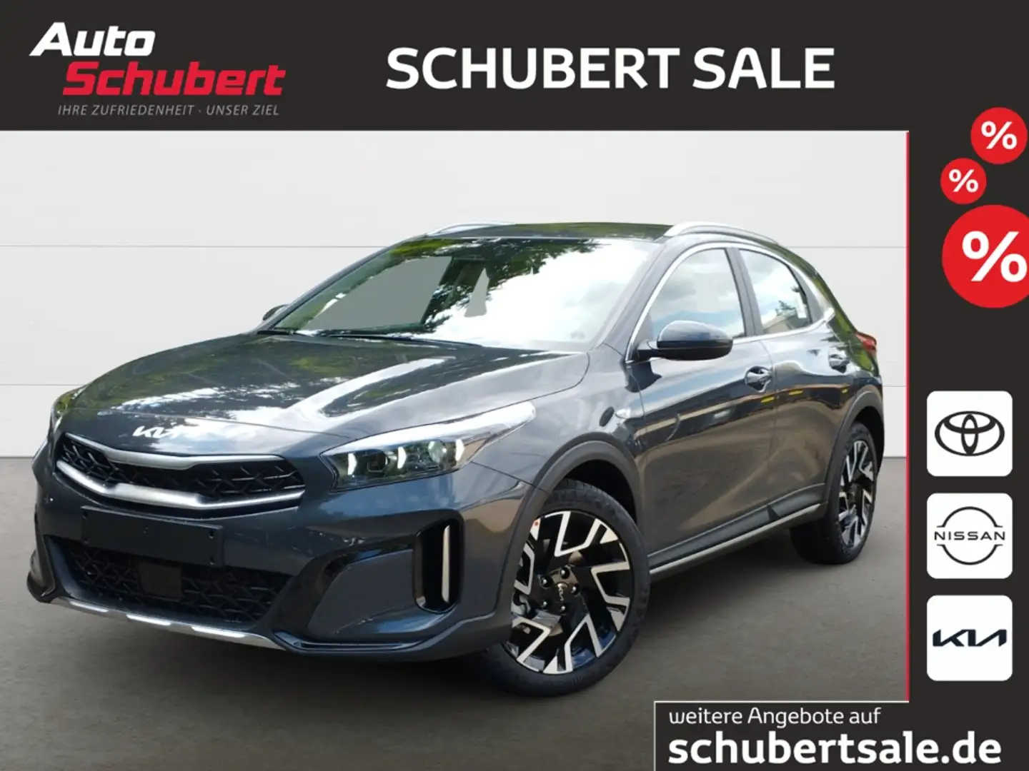 Kia XCeed 1.5 DCT7 Vision NAVI LED ACC Apple CarPlay Android Gris - 1