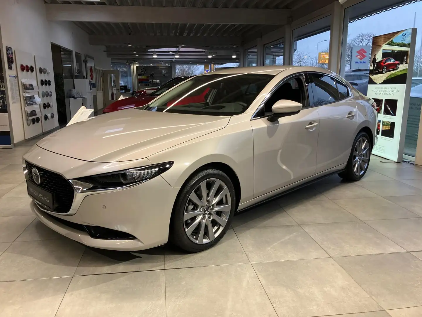 Mazda 3 2.5L 140PS Exclusive-line TAGESZULASSUNG Beige - 1