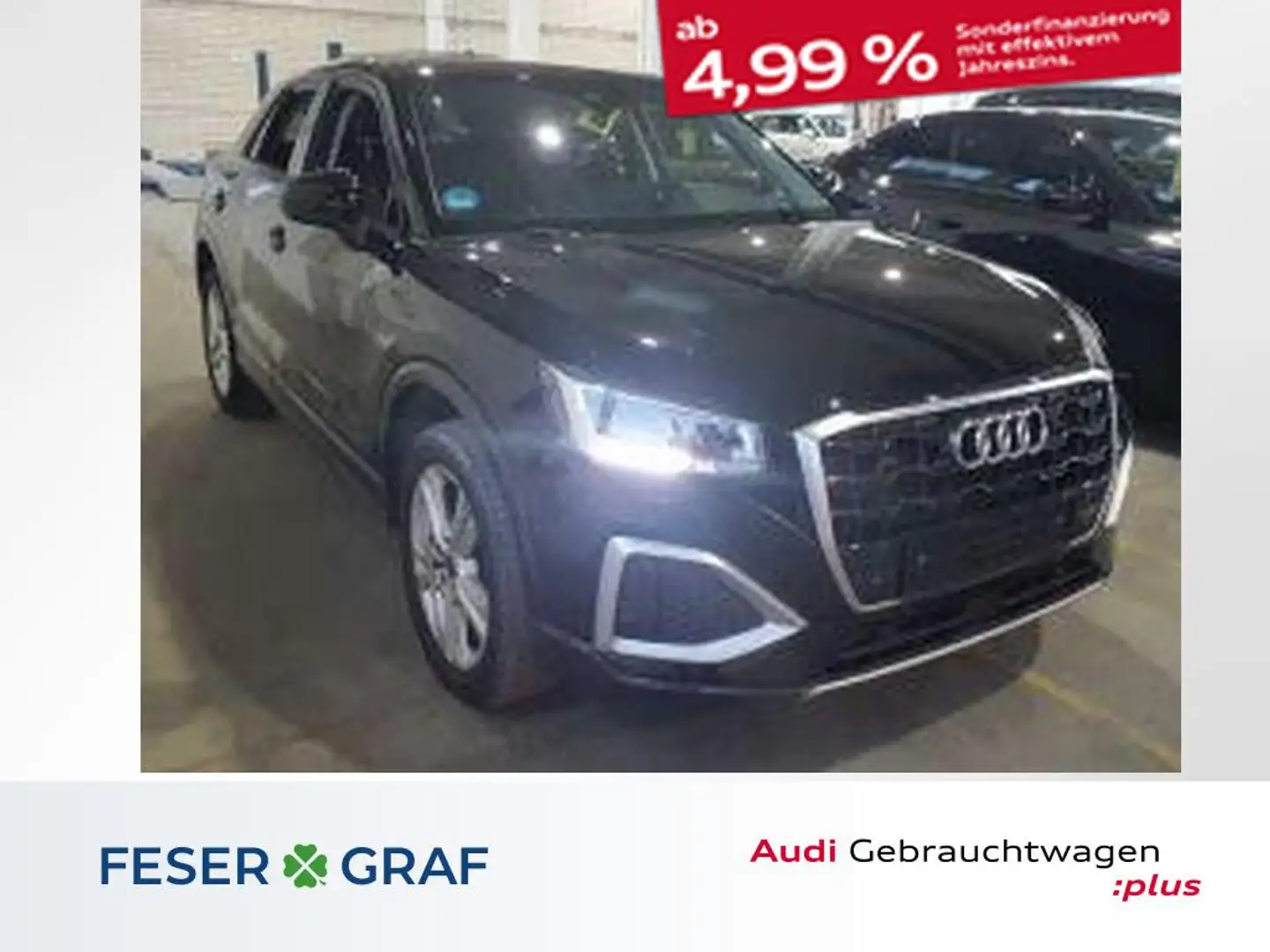 Audi Q2 35 TFSI advanced S tronic Pano/Rfk Schwarz - 1