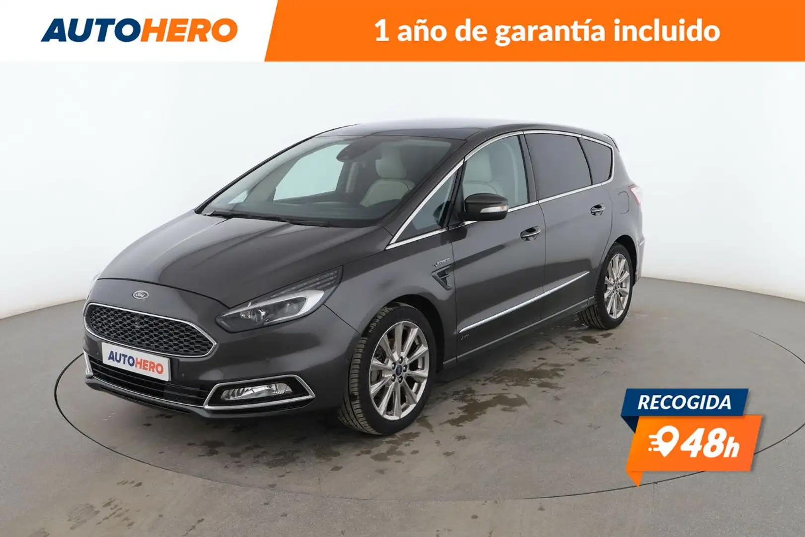 Ford S-Max S Max 2.0 TDCi EcoBlue Vignale AWD Gris - 1