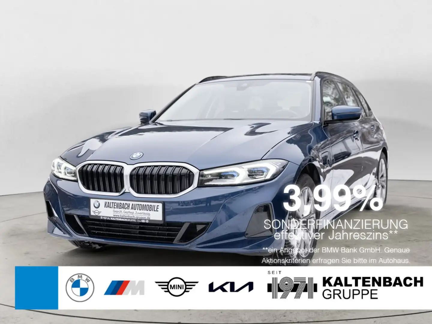 BMW 330 e Touring xDrive FACEL. HUD LED NAVI LEDER Blau - 1