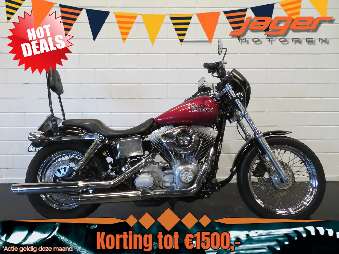 Harley-Davidson Dyna Super Glide FXD SUPER FRAAI! - 1