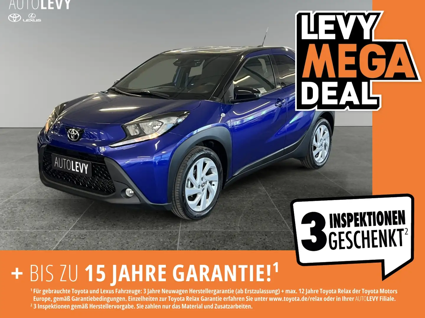 Toyota Aygo X 1.0 Pulse *CARPLAY* Blau - 1