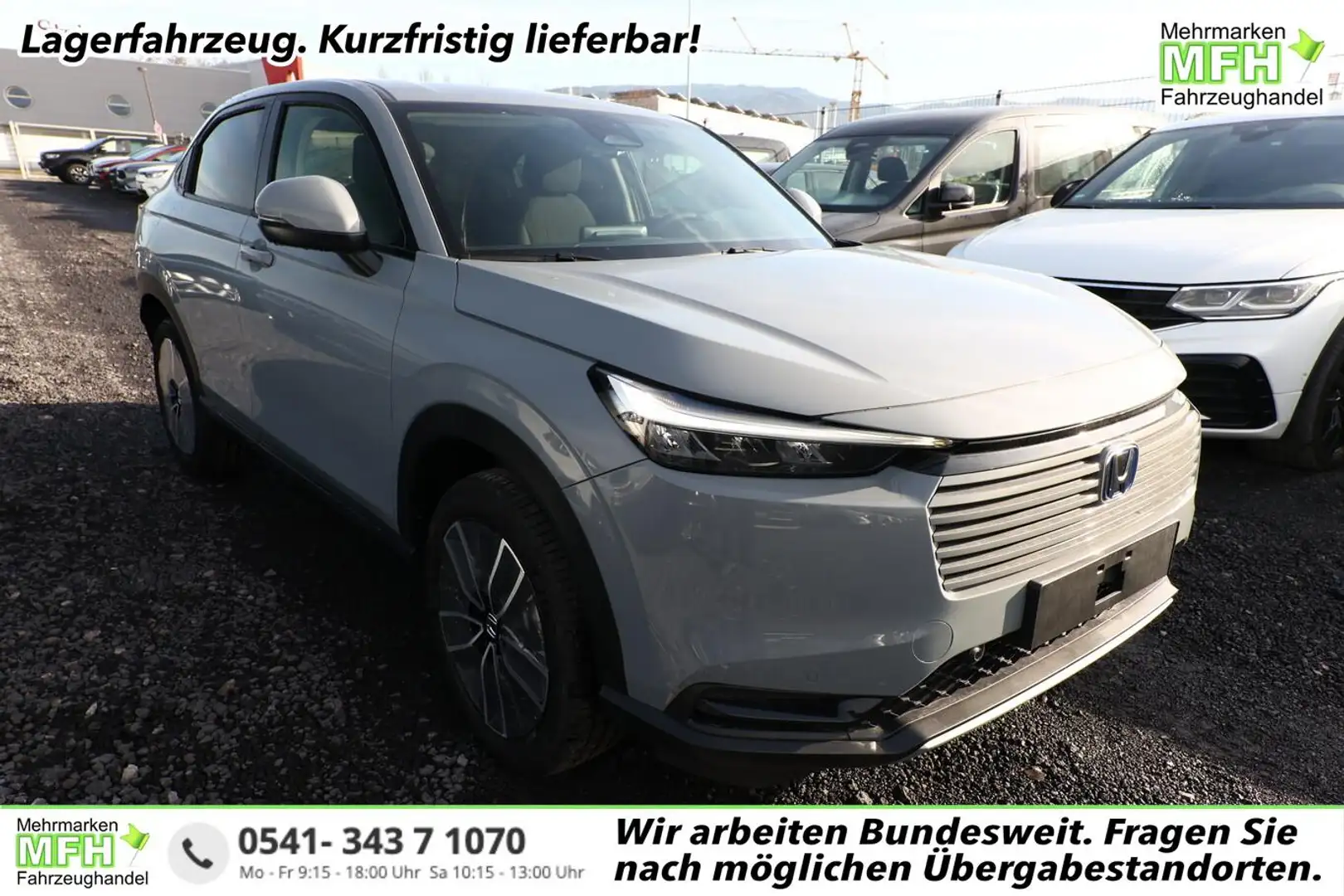 Honda HR-V Elegance e:HEV 131 LED ACC SHZ Keyl Kam Nav 96 ... Gris - 1