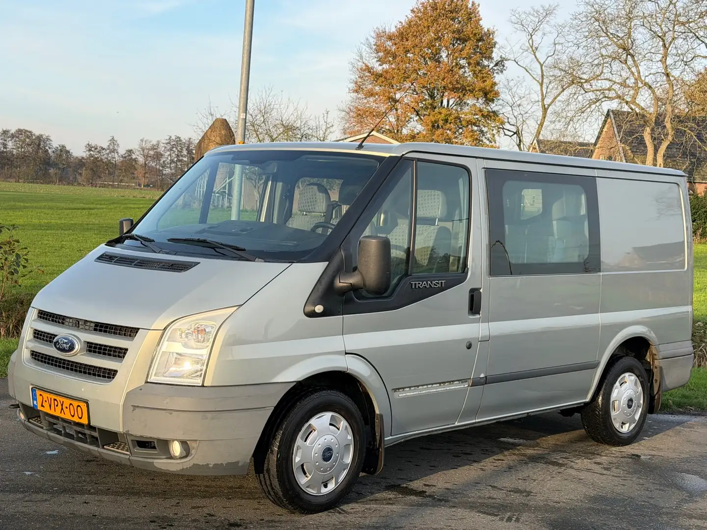 Ford Transit 260S 2.2 TDCI Ambiente DC 6Pers | Nap | Airco Netj - 2