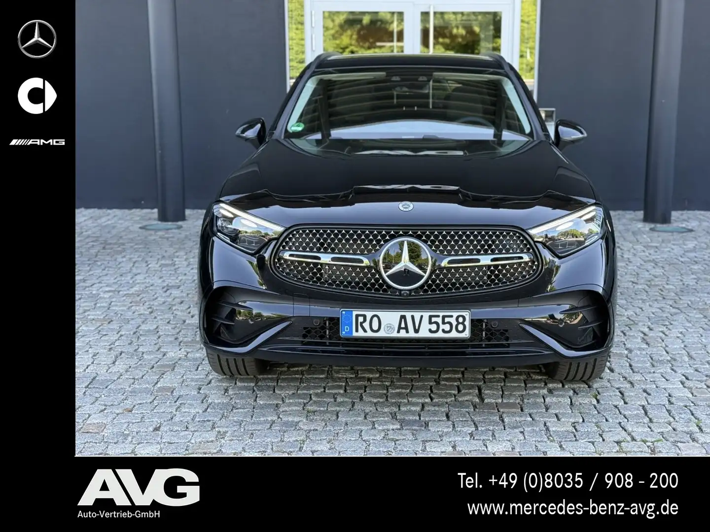 Mercedes-Benz GLC 450 GLC 450 d 4M AMG Pano HuD DIGITAL Stndhzg Night Schwarz - 2