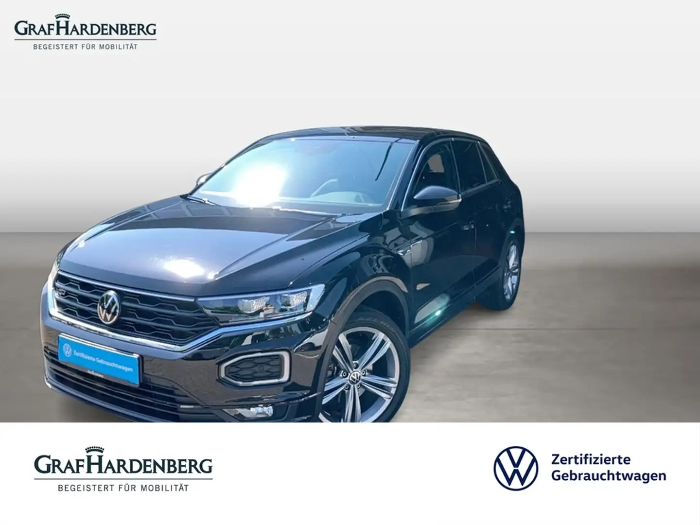 Volkswagen T-Roc Sport 1.5 TSI R-Line Navi LED Schwarz - 1