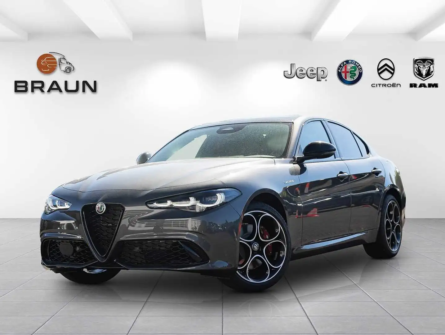 Alfa Romeo Giulia Veloce 2.2 Diesel 16V AT8-Q4 Grau - 1