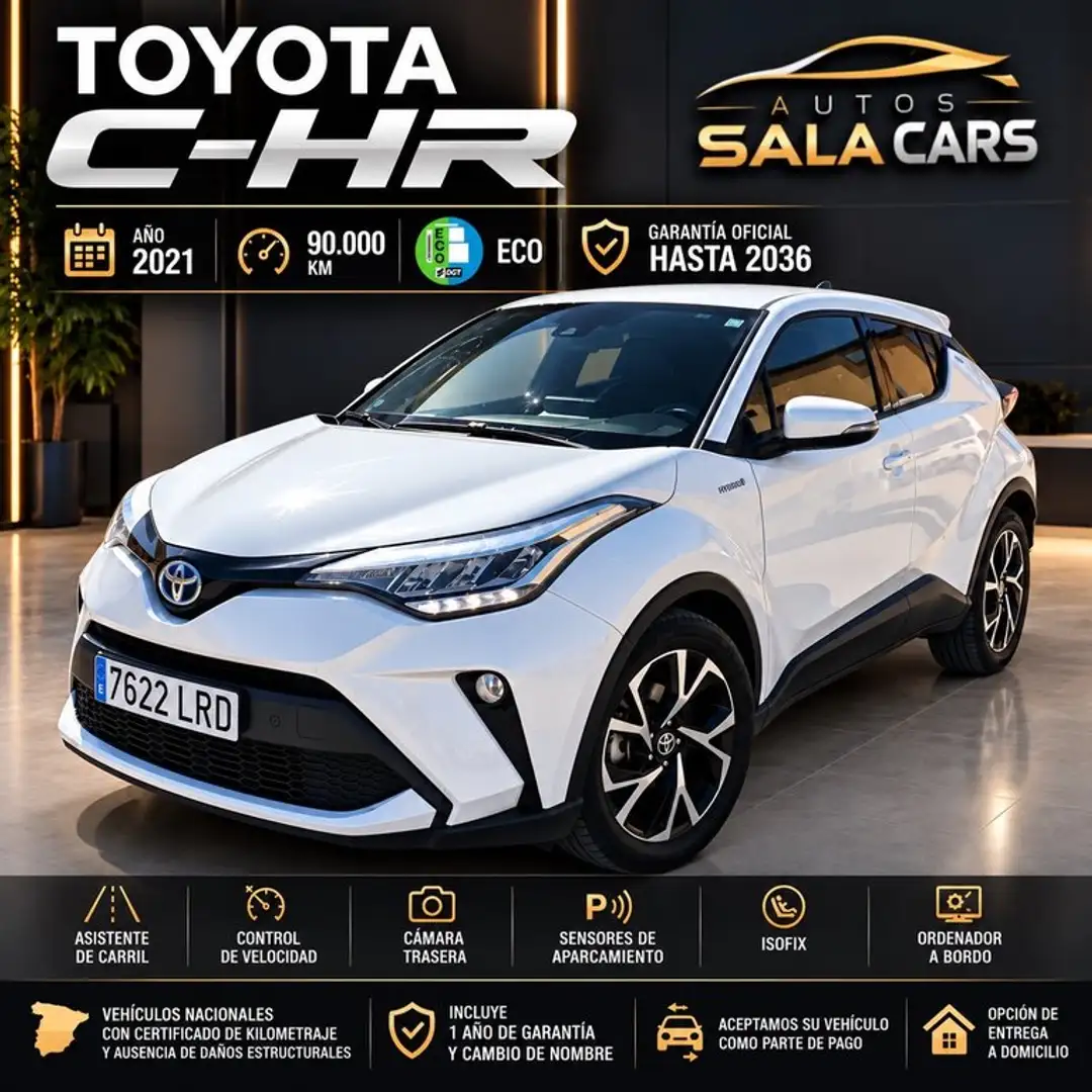 Toyota C-HR 1.8 125H Advance Blanco - 1