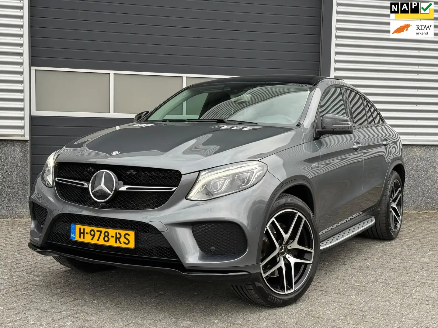 Mercedes-Benz GLE 43 AMG coupé 4MATIC Pano Memory Grau - 1