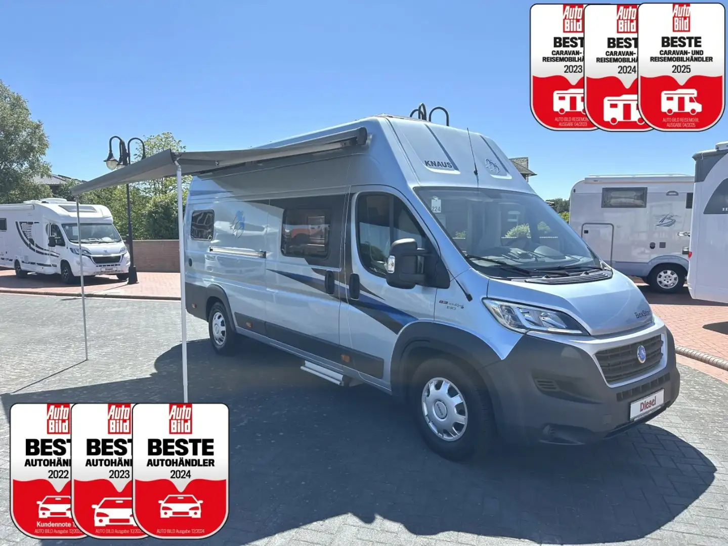 Knaus BoxStar 630 Freeway Hochdach +Hochbett+Kamera+Mark Blauw - 1