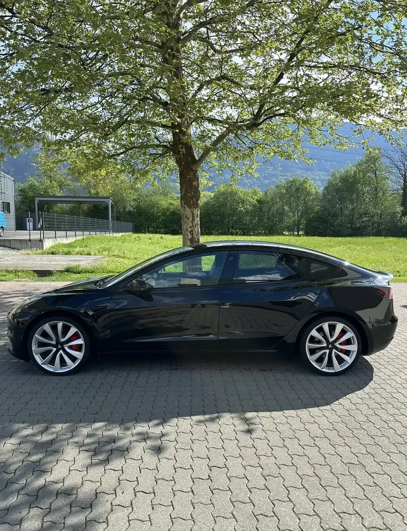 Tesla Model 3 Performance Leasingfähig Schwarz - 1