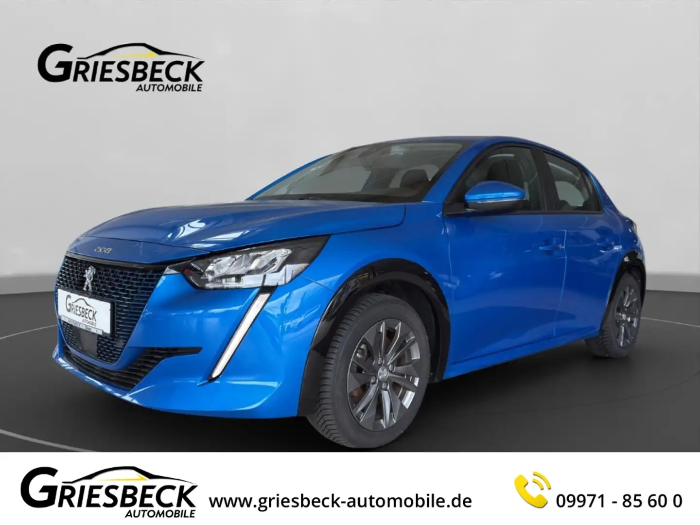 Peugeot 208 e- Active Pack Elektromotor 136 LED Apple CarPlay Blu/Azzurro - 1