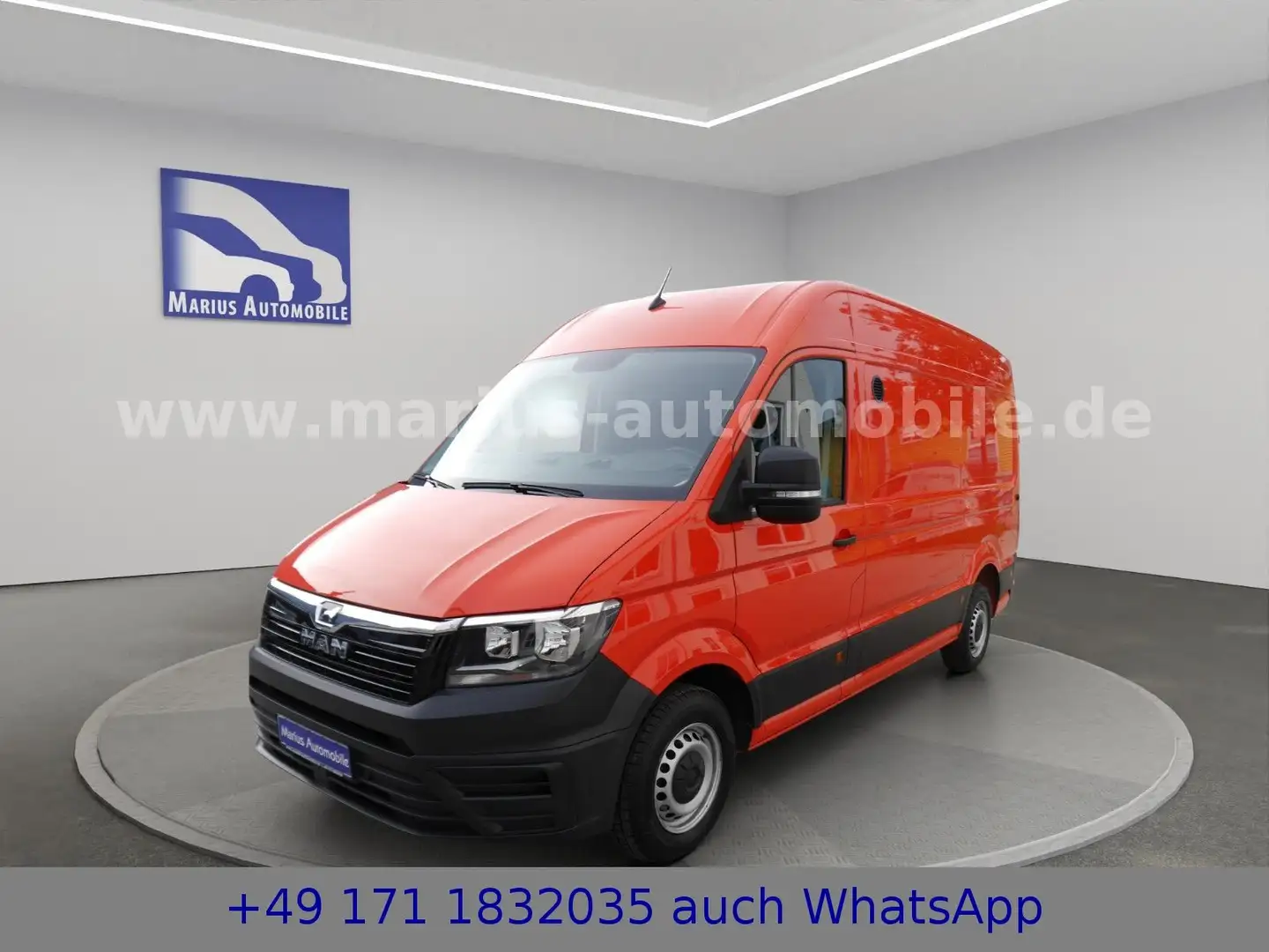 MAN TGE 3.140 Model 2023/Klima/Rückfahrkamera/PDC Rot - 2