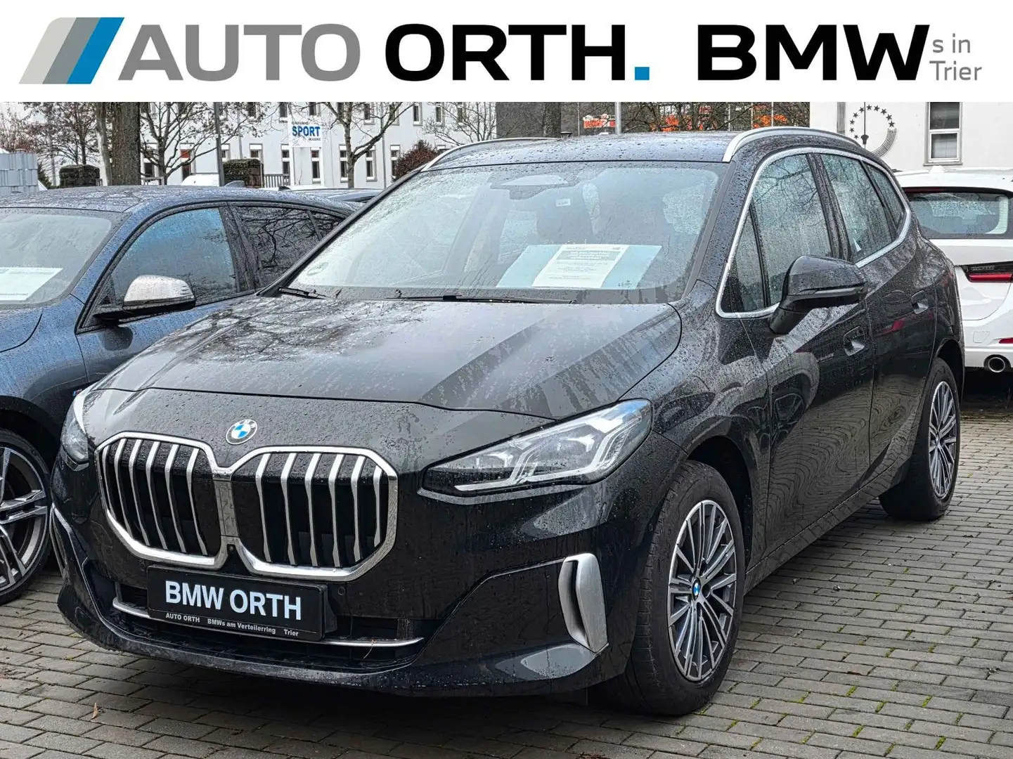 BMW 218 AUT. HUD LED ACC 360° AHK h/k Schwarz - 1