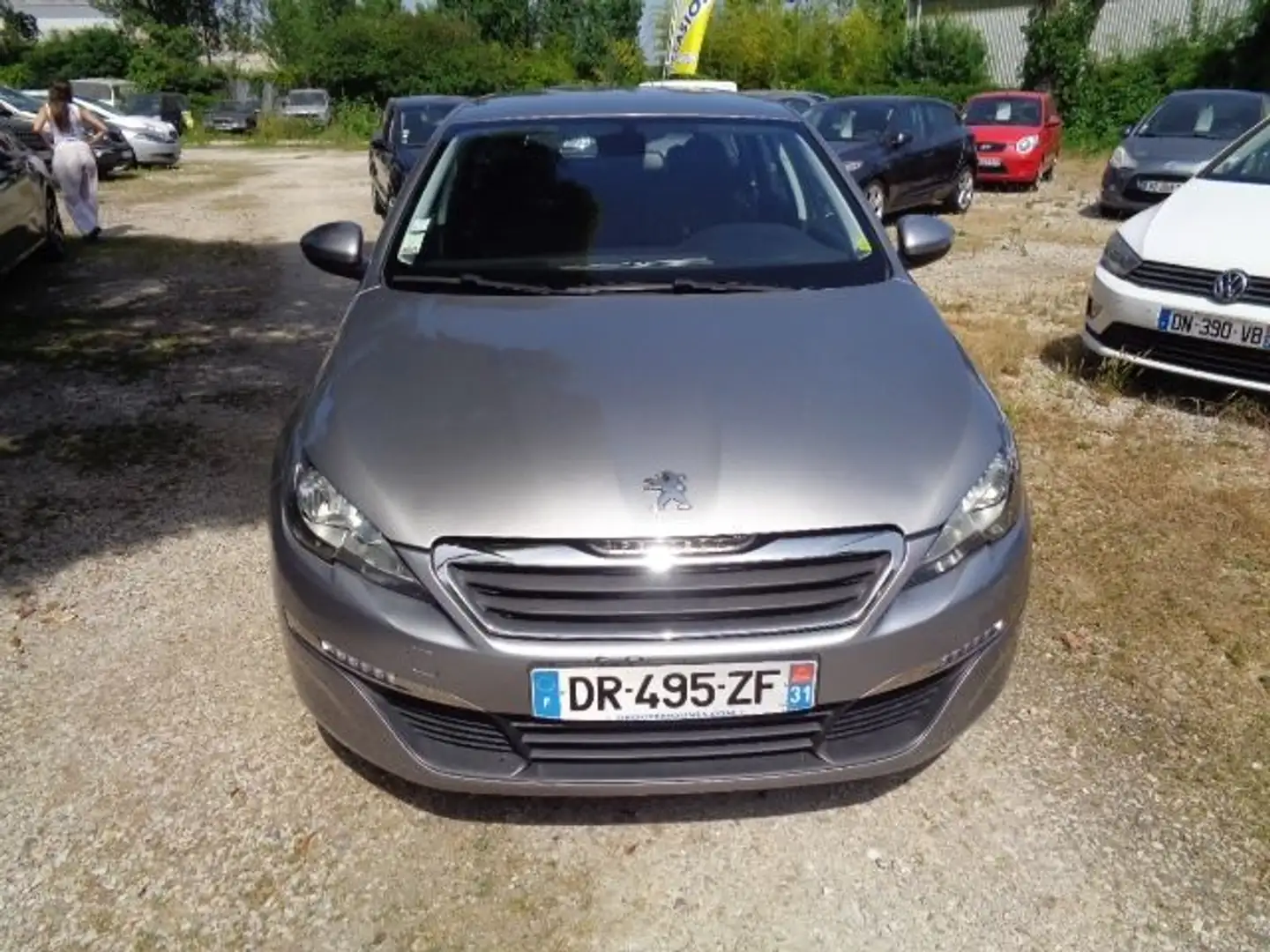 Peugeot 308 1.6 BLUEHDI FAP 120CH ACTIVE Gris - 2