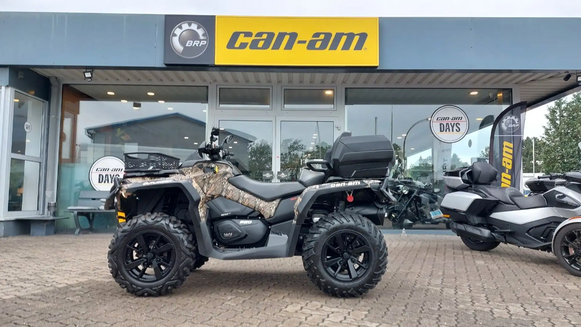 Can-Am Outlander 650 MAX XT LOF 1. Hand camouflage Fekete - 1