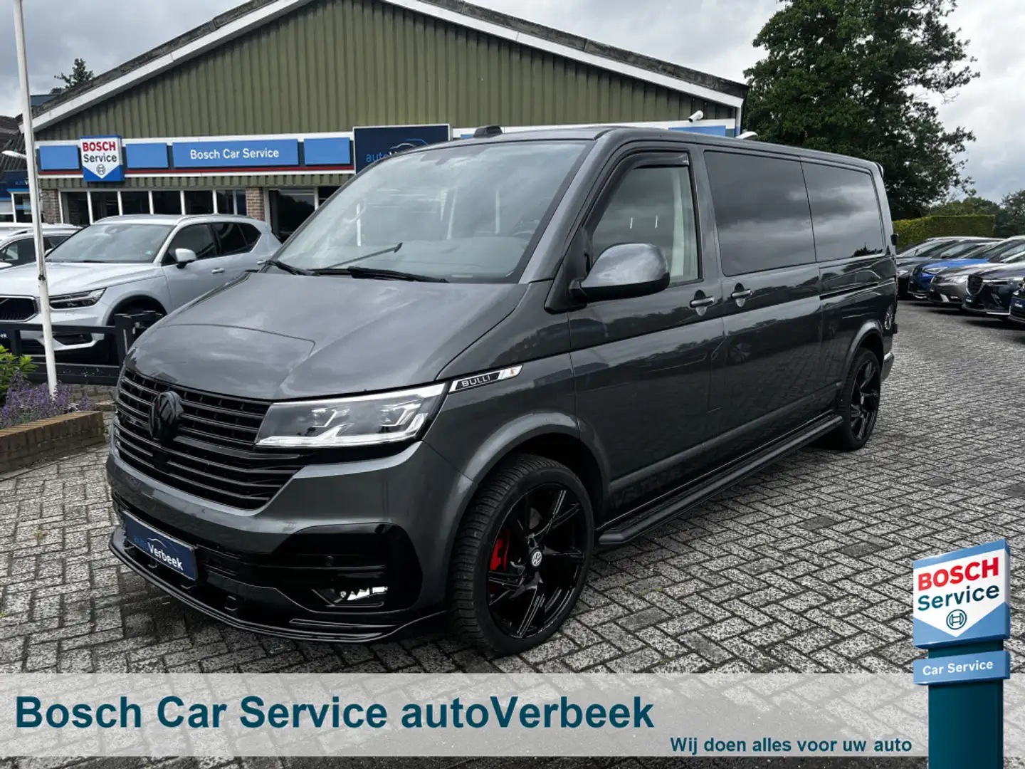 Volkswagen T6.1 Transporter Bulli L2H1 2.0TDi 200pk DSG DC | Black Edition | L Gri - 1