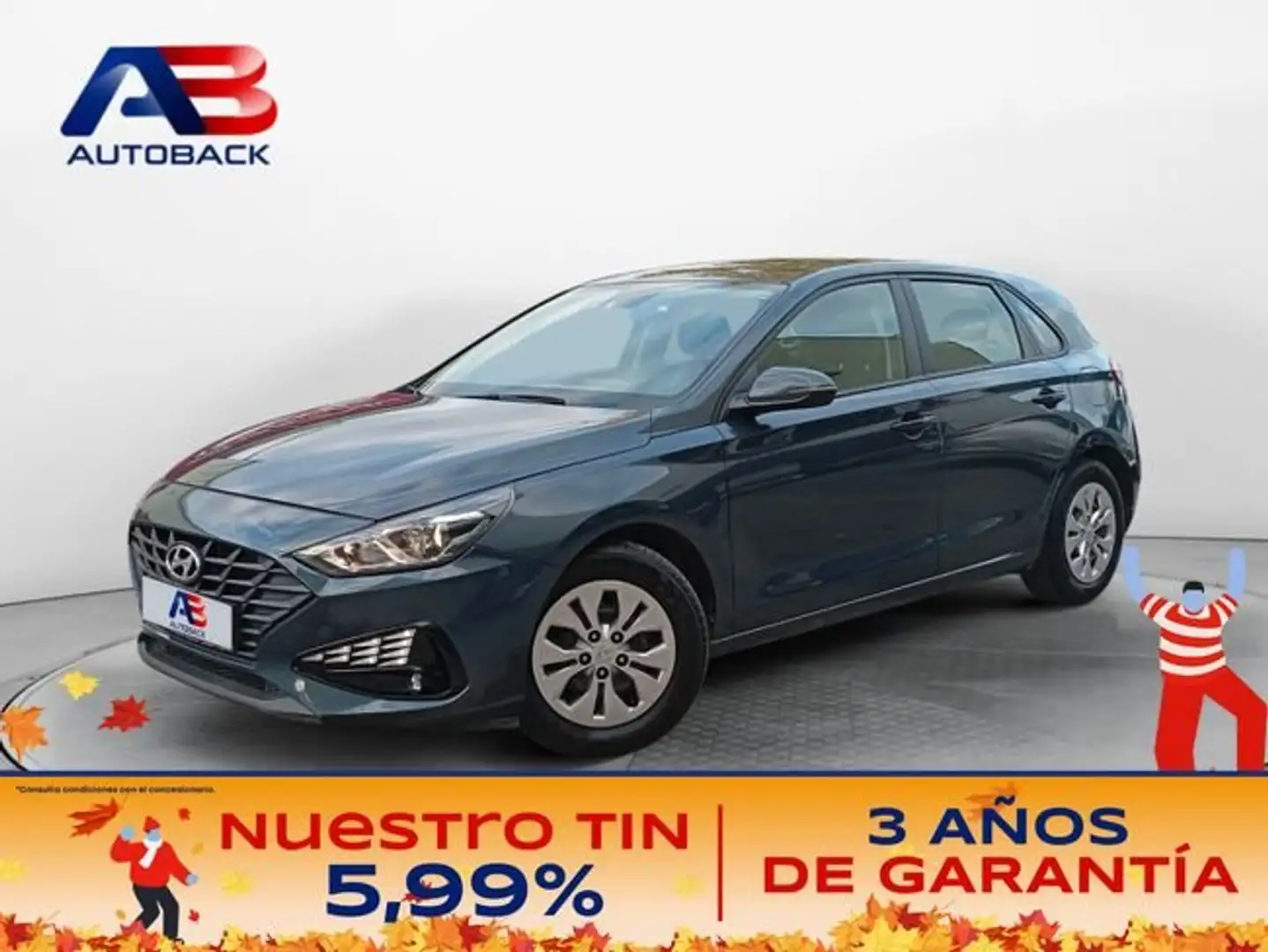 Hyundai i30 1.0 TGDI Essence 120 Gris - 1