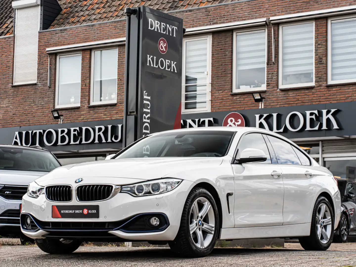 BMW 418 4-serie Gran Coupé 418i Centennial High Executive Blanc - 1