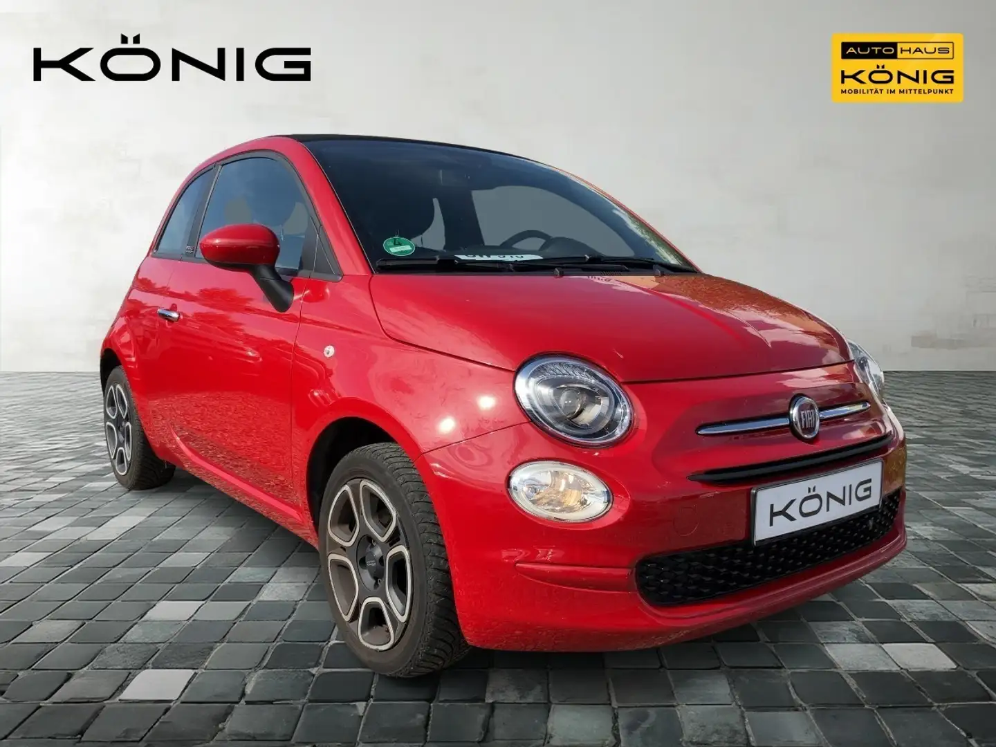 Fiat 500C MY22 1.0 GSE Hybrid CLUB 51kW (70PS Rojo - 2
