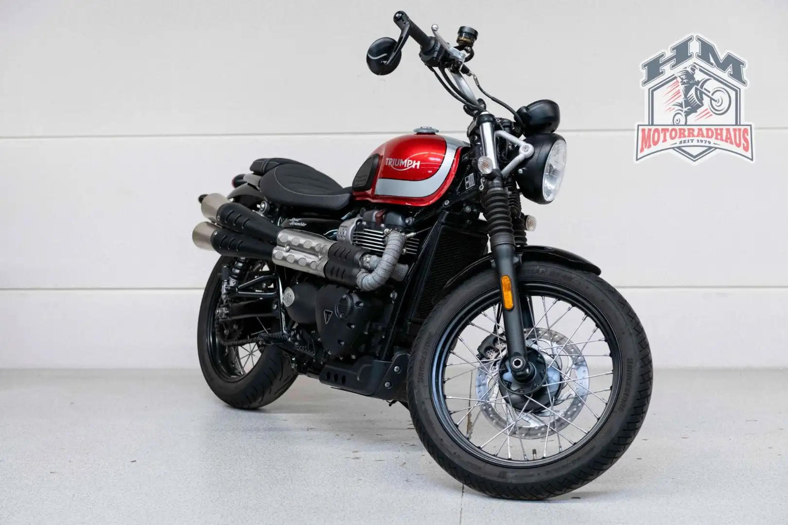 Triumph Street Scrambler 900 *A2* Roşu - 2