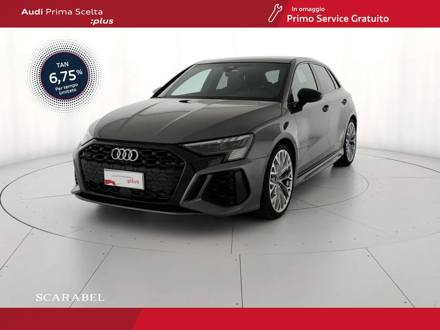 Audi RS3 sportback 2.5 tfsi quattro s-tronic Grijs - 1