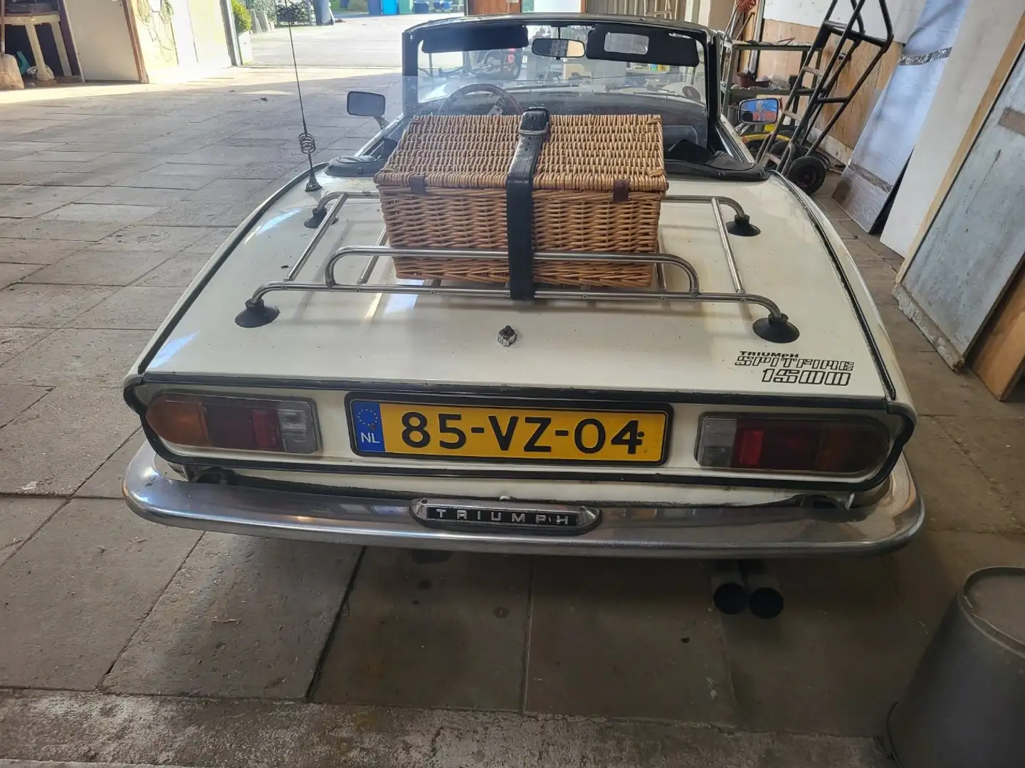 Triumph Spitfire Spitfire Soft Top Bílá - 2