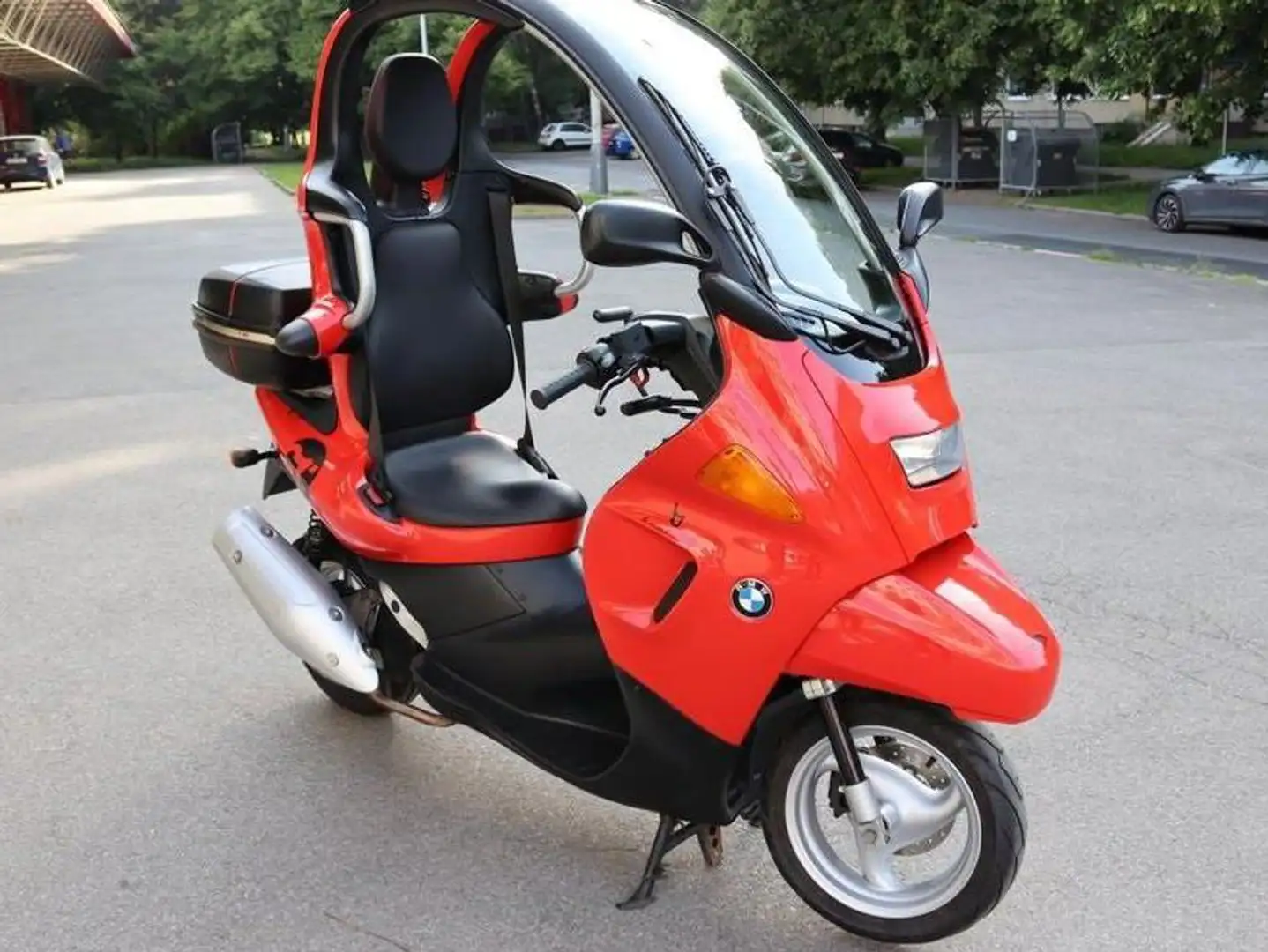 BMW C1 Koffer Rood - 1