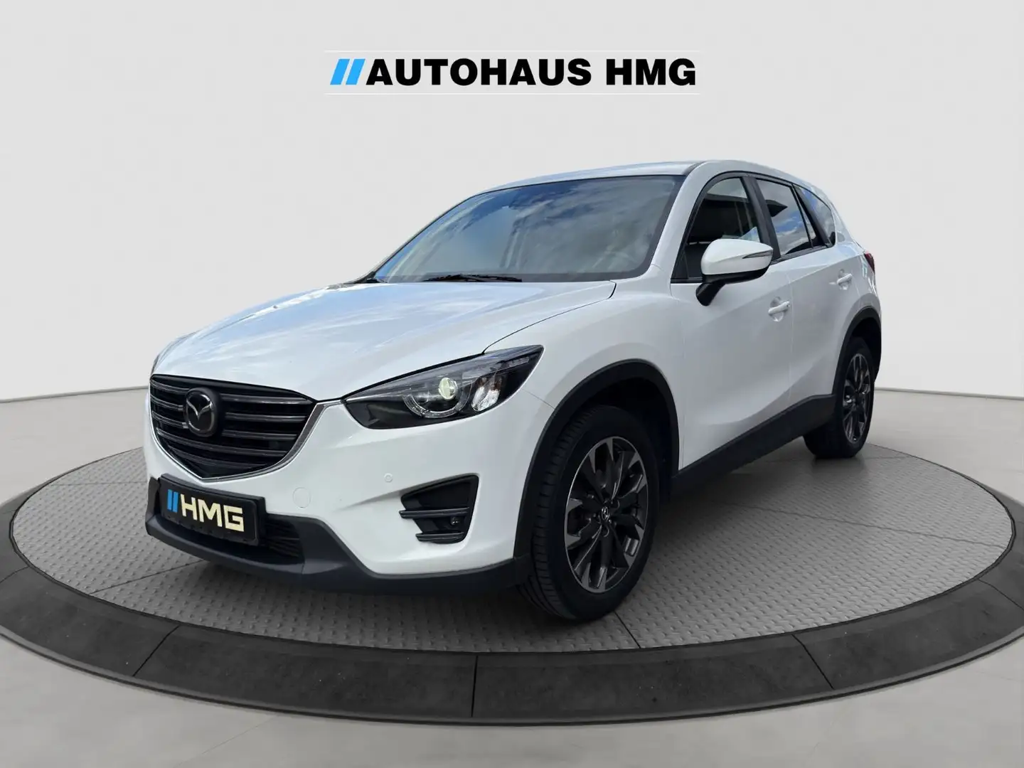 Mazda CX-5 Nakama Intense AWD *S-DACH*LEDER*NAVI*AHK* Blanc - 1