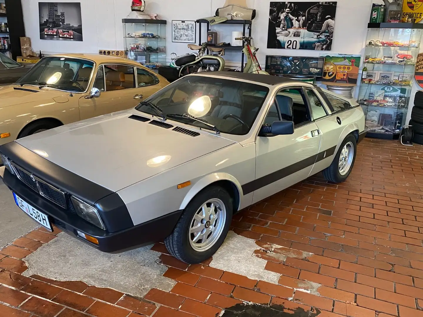 Lancia Beta Montecarlo Targa Serie2, selten, guter Zustand Argent - 1