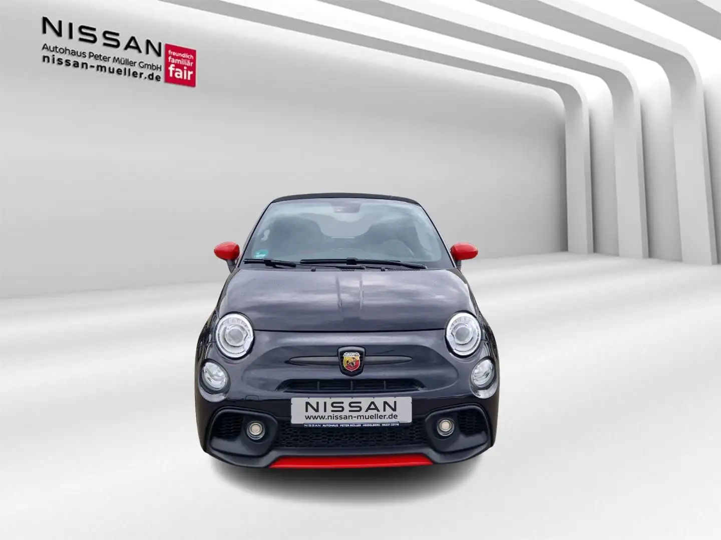 Abarth 500 Cabrio 595 C esseesse Akrapovic beats Zwart - 2