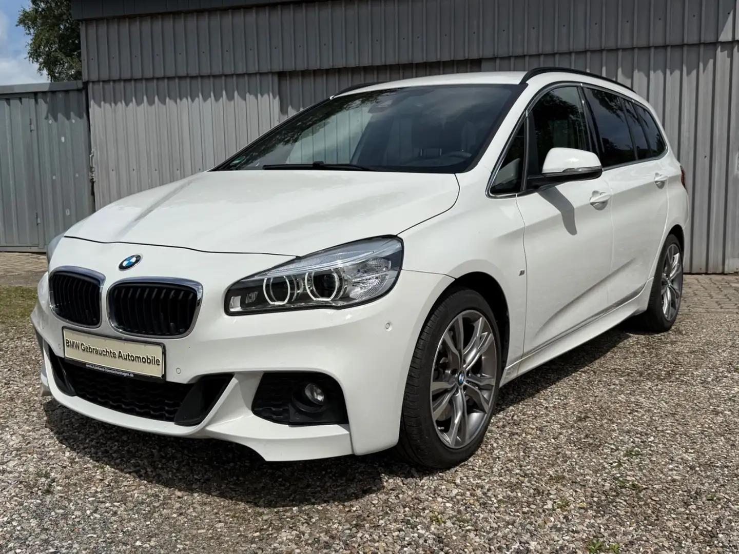 BMW 220 220iA GT M SPORT KEYLESS LEDER 7-SITZ LED NAVI Blanc - 1
