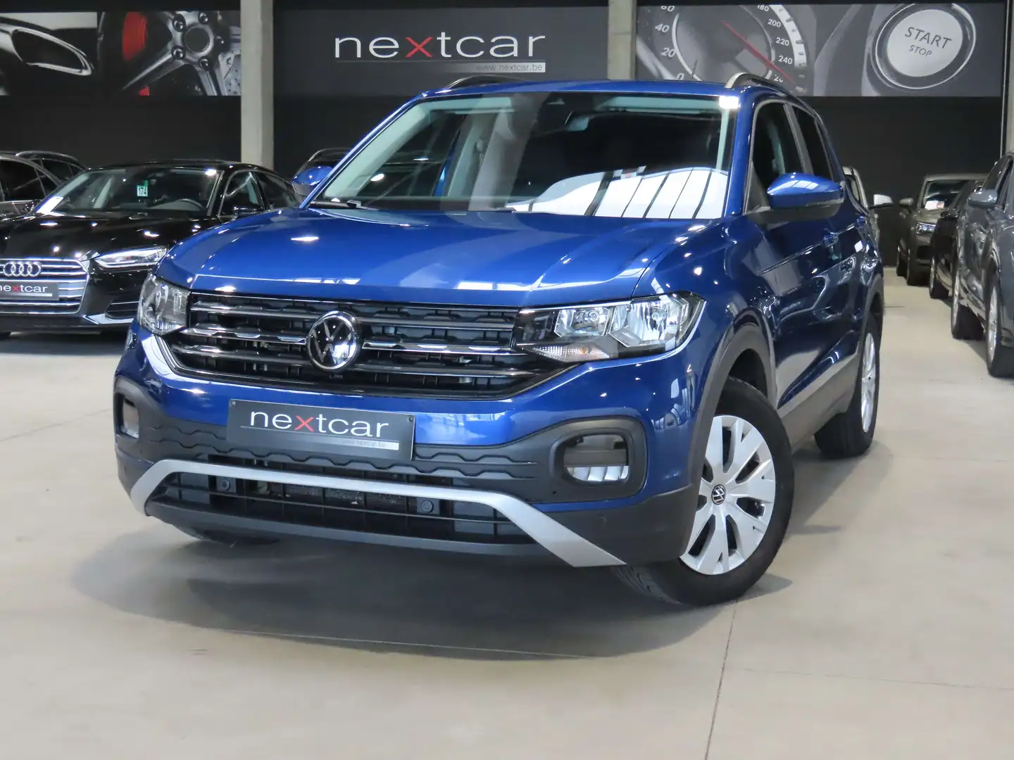 Volkswagen T-Cross 1.0 TSI Life ***CRUISE-LANE ASSIST-PARK ASSIST*** Blau - 1