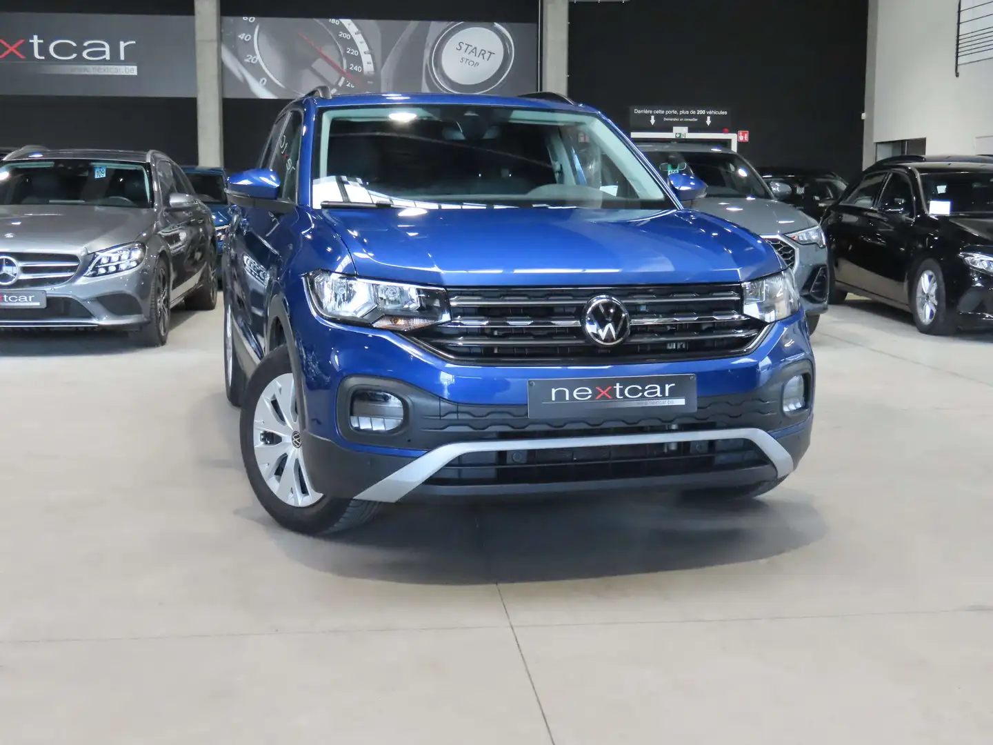 Volkswagen T-Cross 1.0 TSI Life ***CRUISE-LANE ASSIST-PARK ASSIST*** Blau - 2
