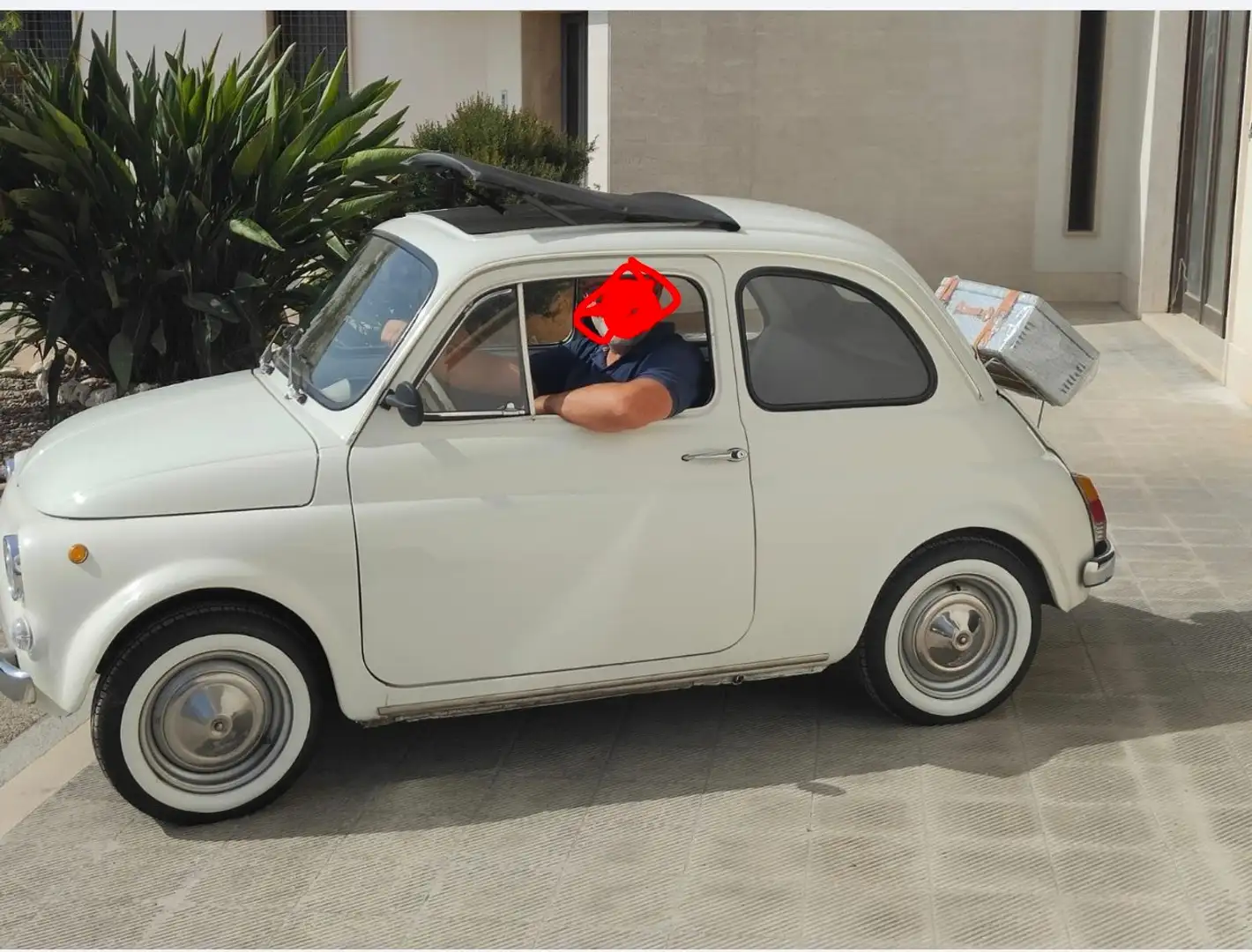 Fiat 500 Fiat 500 F 8 bulloni Weiß - 1