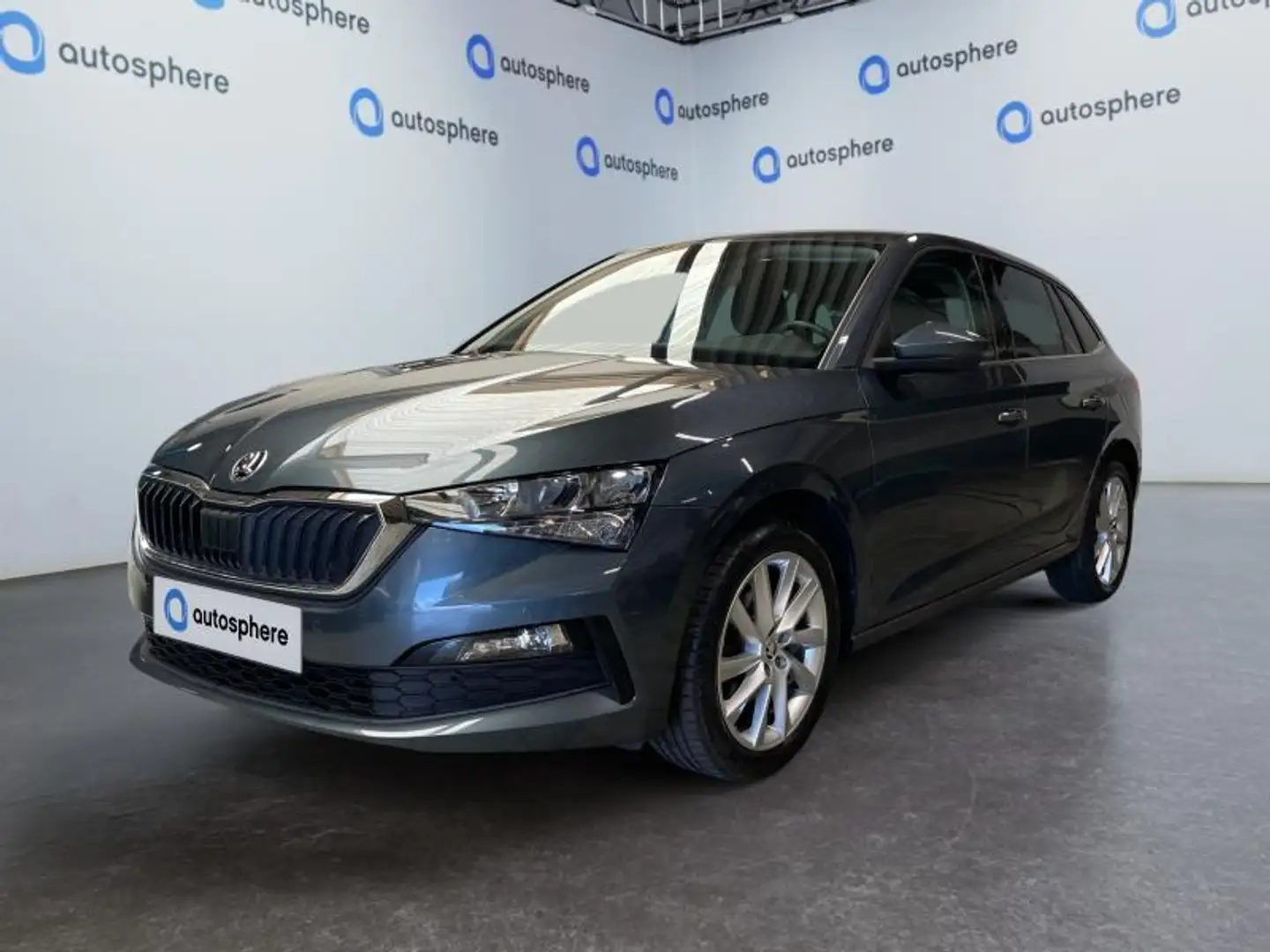 Skoda Scala *Boite auto*Carplay*APS Av/Ar*Clim auto*régul Grijs - 1