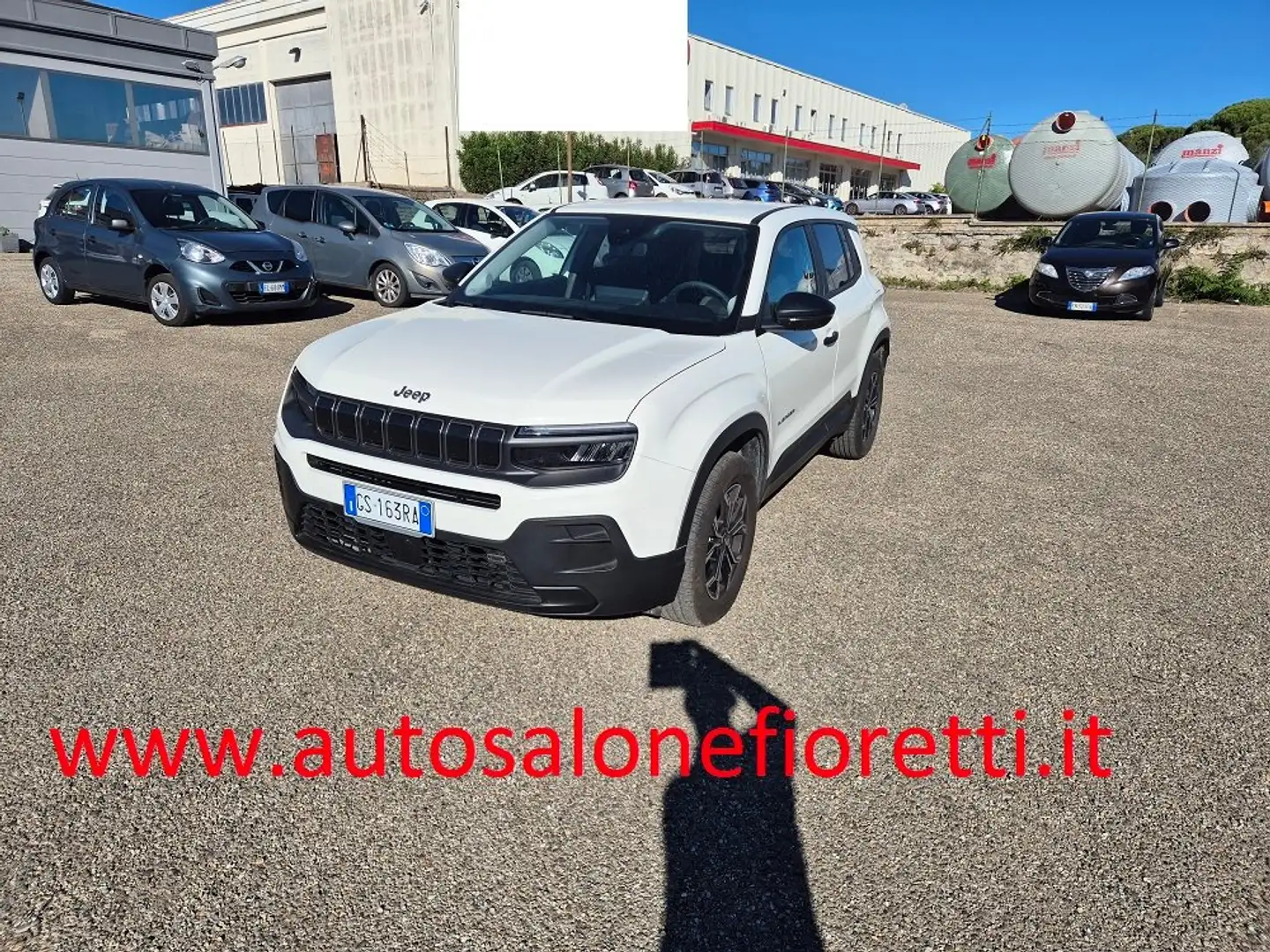 Jeep Avenger 1.2 turbo Longitude fwd 100cv Bianco - 1