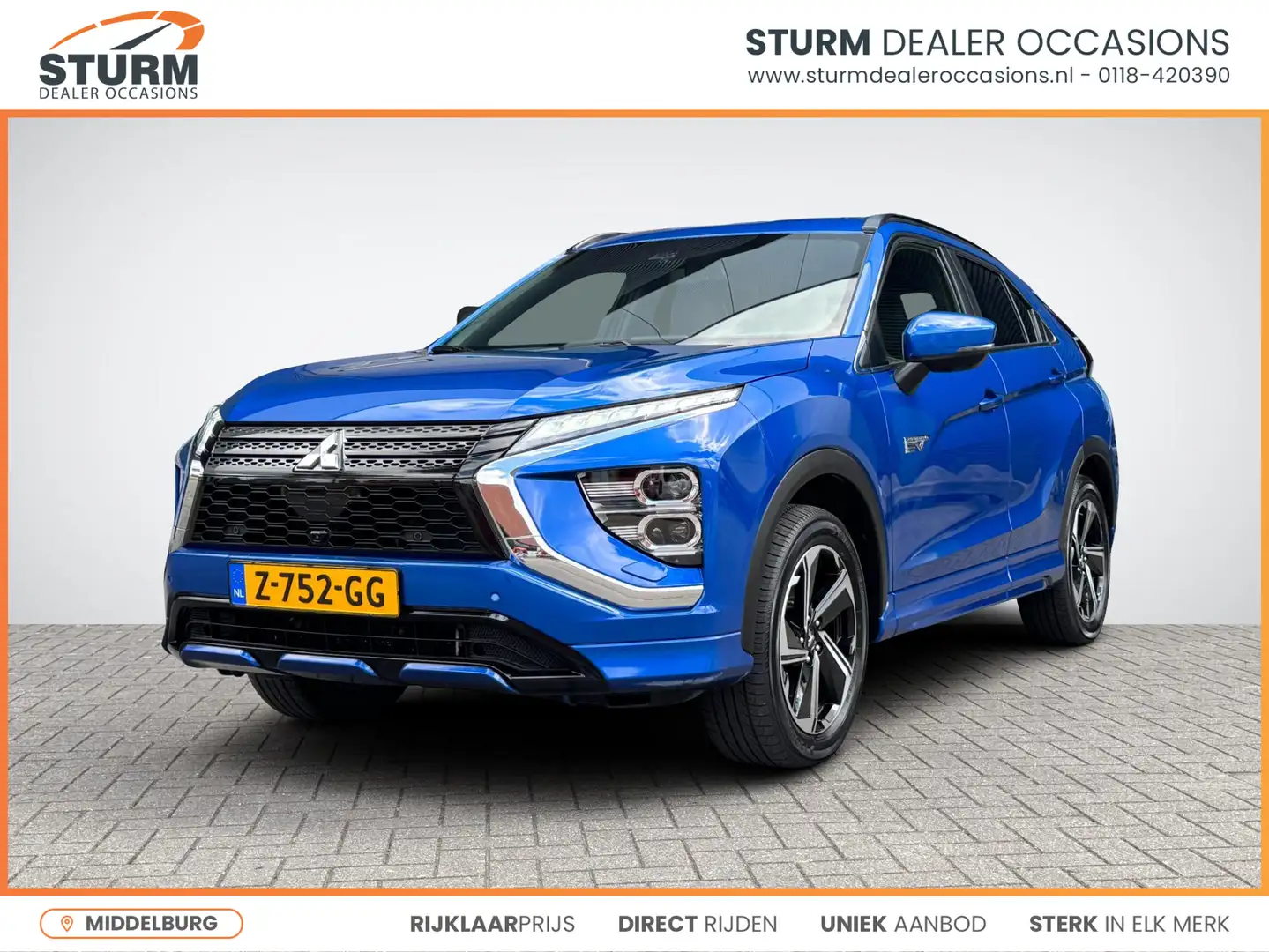 Mitsubishi Eclipse Cross 2.4 PHEV Executive Blauw - 1