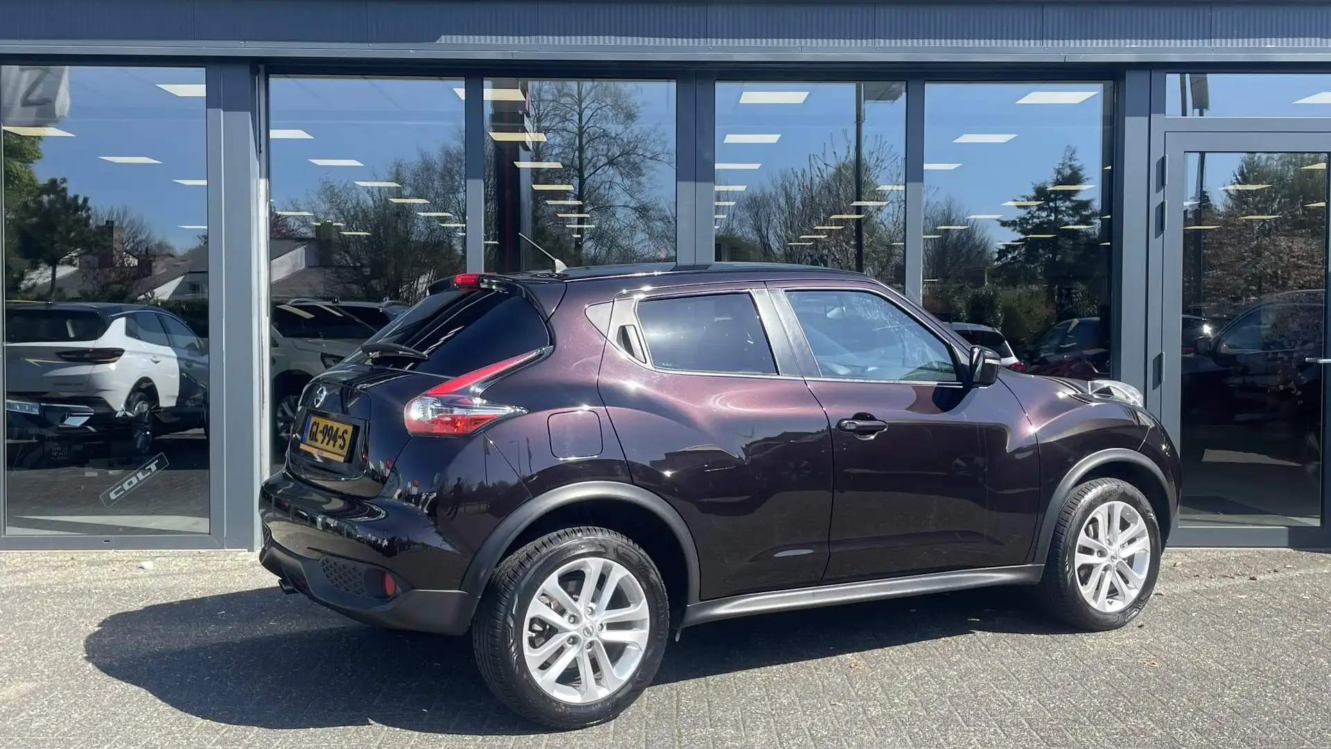Nissan Juke 1.2 DIG-T S/S Acenta Paars - 2