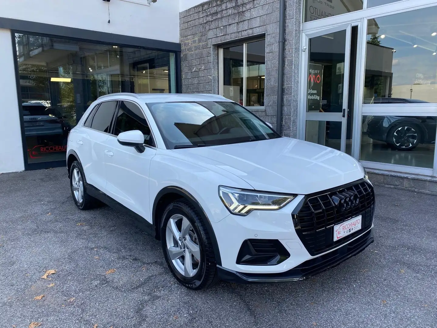 Audi Q3 40 TFSI quattro s tronic Business Advanced Blanc - 1