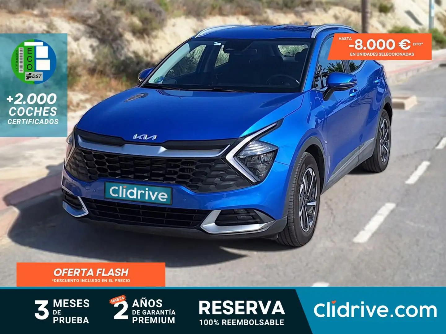 Kia Sportage 1.6 CRDi MHEV Drive 4x2 136 Azul - 1