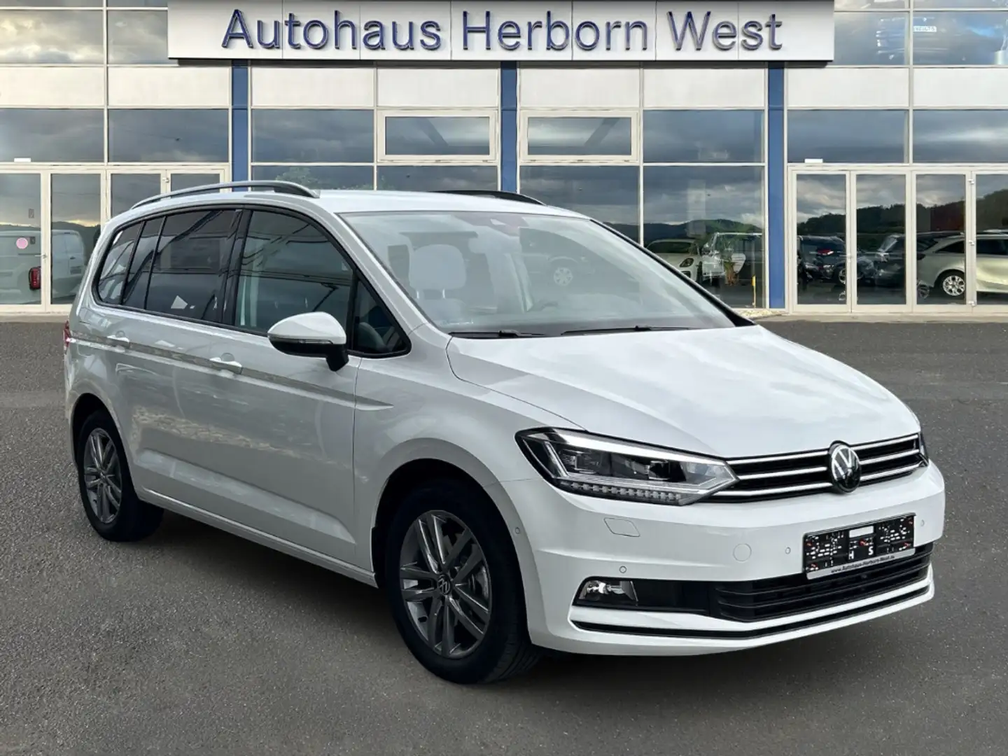 Volkswagen Touran 1.5 TSI Comfortline AHK 7-Sitzer elektr. Heckklapp Weiß - 2