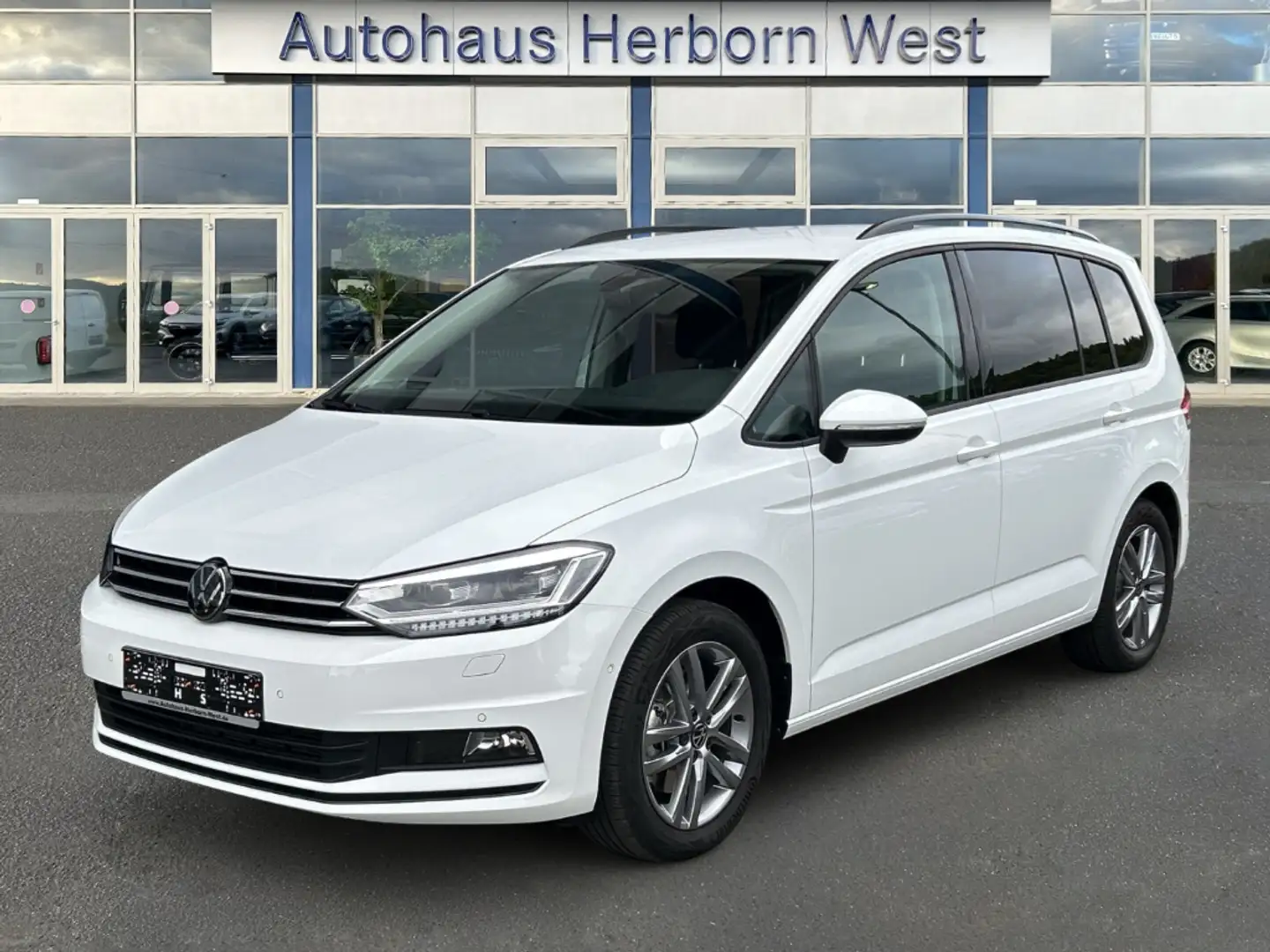 Volkswagen Touran 1.5 TSI Comfortline AHK 7-Sitzer elektr. Heckklapp Weiß - 1