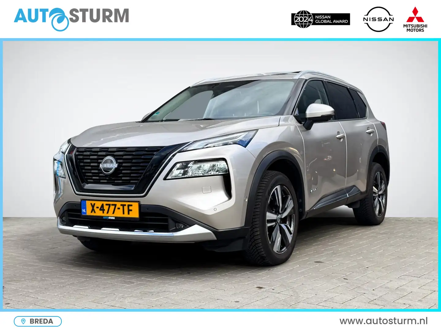 Nissan X-Trail 1.5 e-Power Tekna Sun Pack | Panoramadak | Leder | Grijs - 1