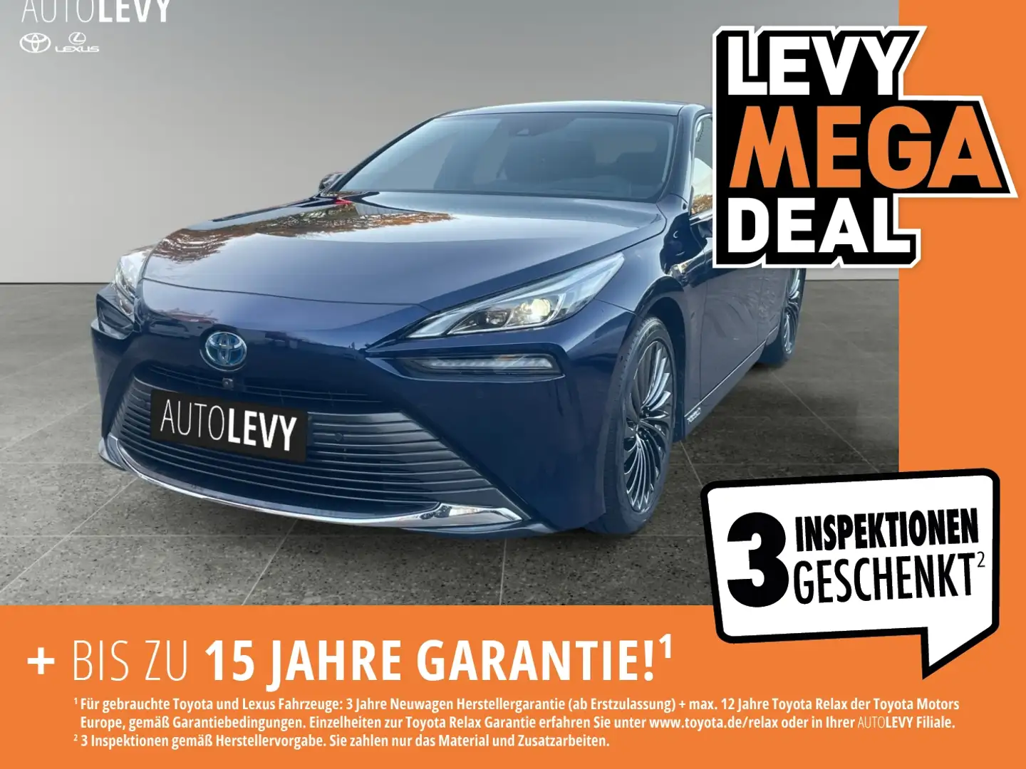 Toyota Mirai Advanced *360*JBL*PANO*HUD*NAVI* plava - 1